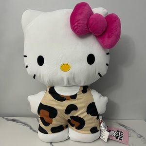 NEW Hello Kitty 18” "Jungle Hello Kitty" Cuddle Pillow Cushion